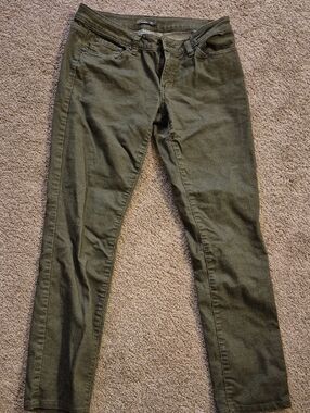 Prana Olive Green Casual Pants